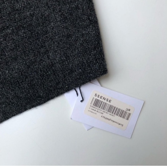 Isabel Étoile Marant | Blithe Asymmetric Wool Mini Sweater Skirt - Picture 5 of 6